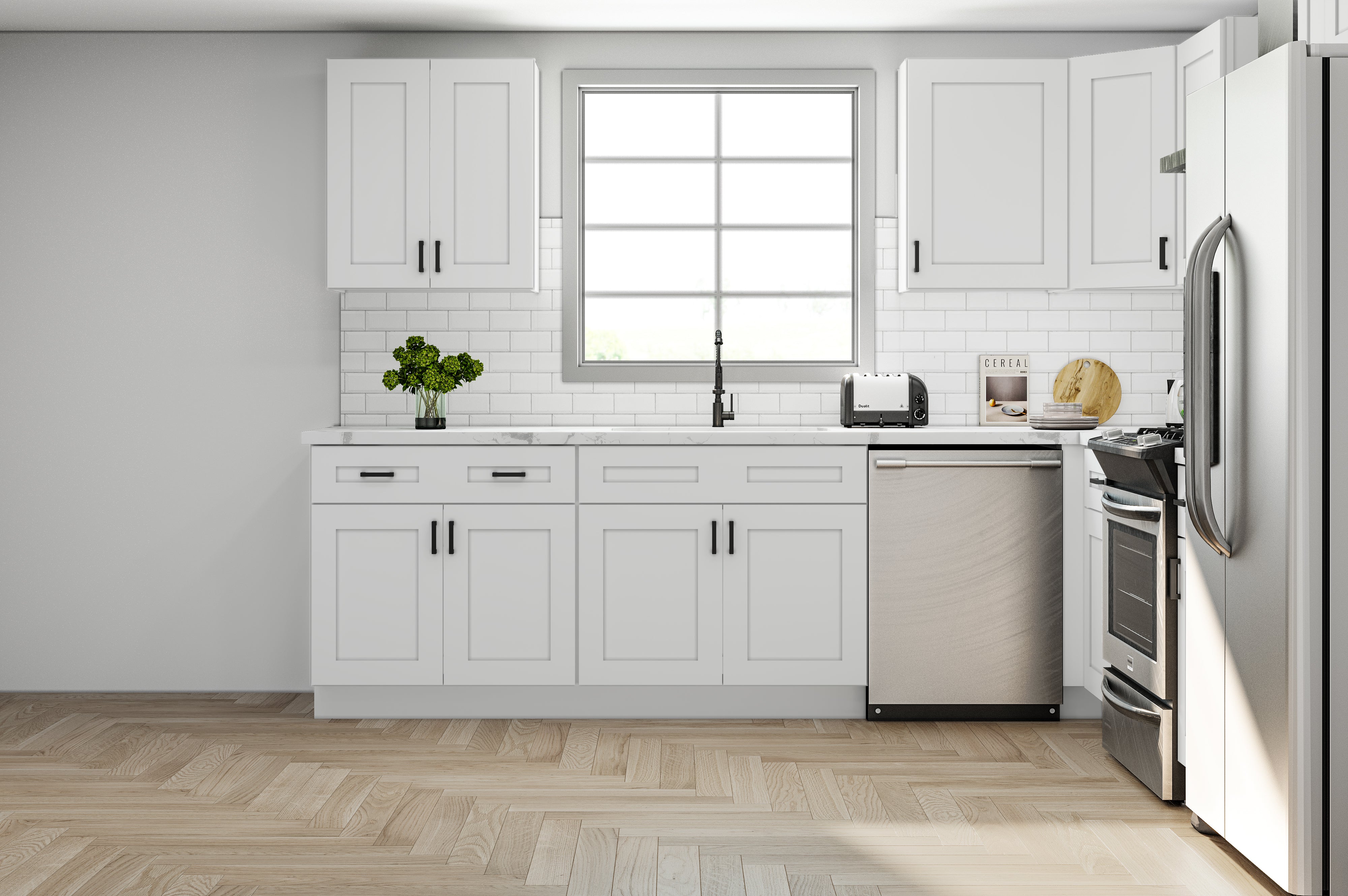 10 X 10 Modernform White Shaker Kitchen
